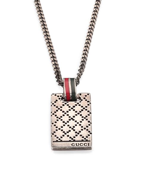 men's gucci pendant